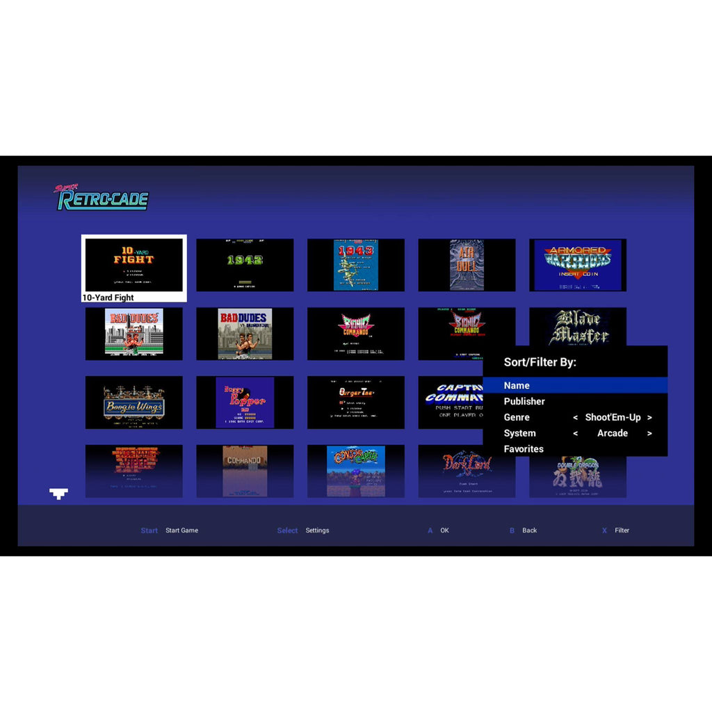 Retro-Cade Plug and Play Game Console O674394