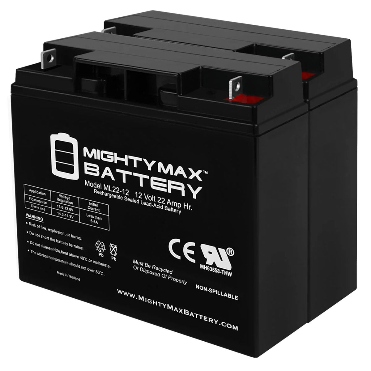 12V 22AH SLA Battery E690