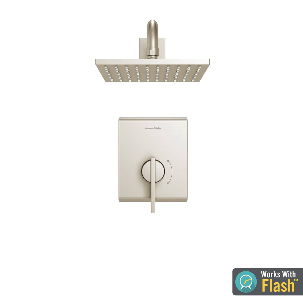 Brushed Nickel Shower Trim Kit with Cartridge T818725