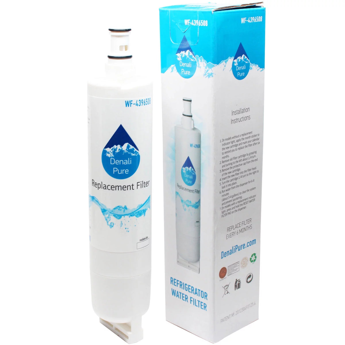 2-Pack Refrigerator Water Filter Cartridge U81082