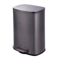 13.2 Gallon Rectangular Step On Trash Can Y940