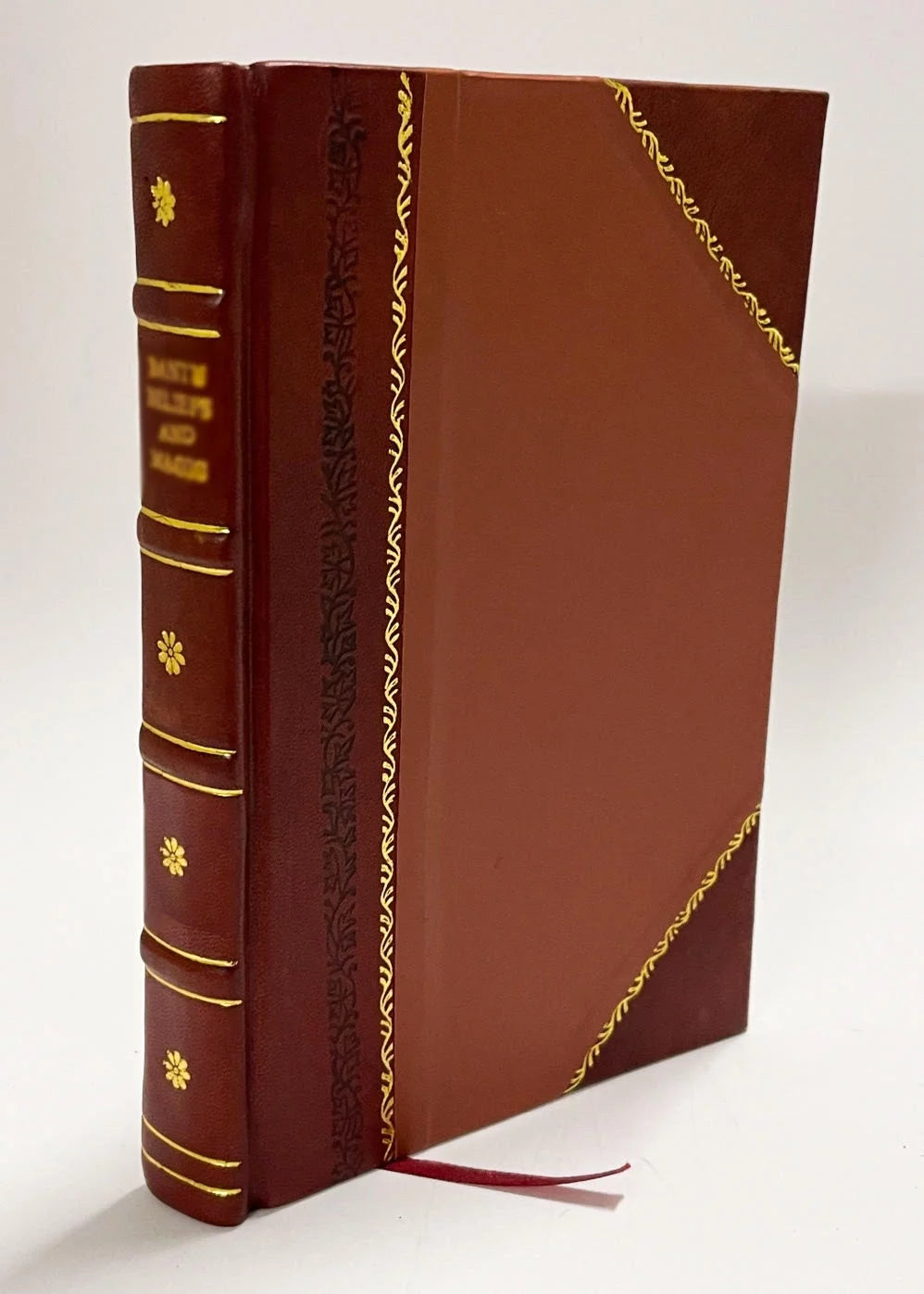County Council Session Minutes Leather Bound P38768