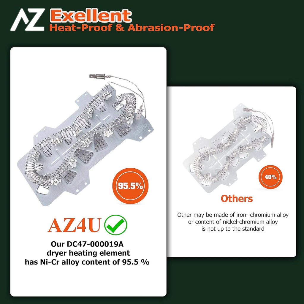 Dryer Heating Element & Fuses J37133