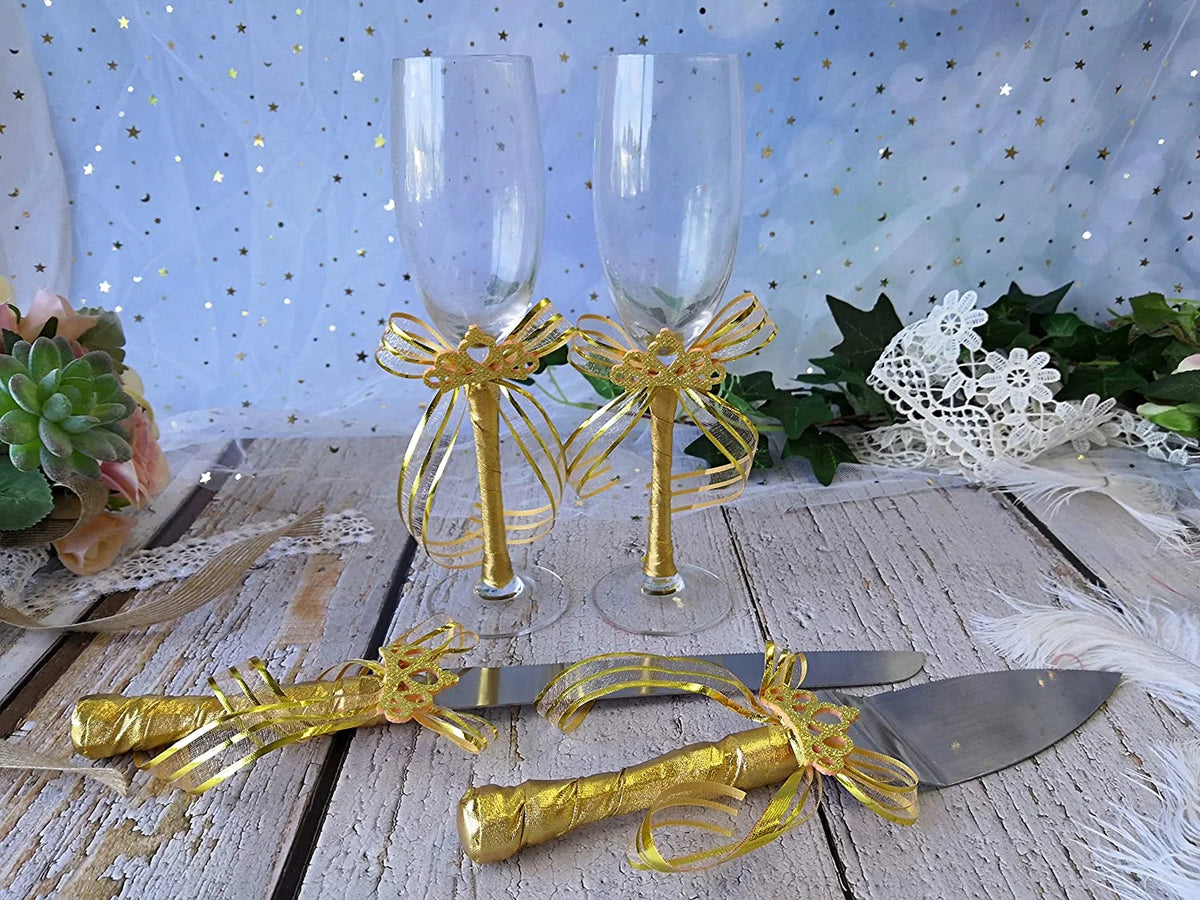 Champagne Toasting Flute Set Of 2 F191