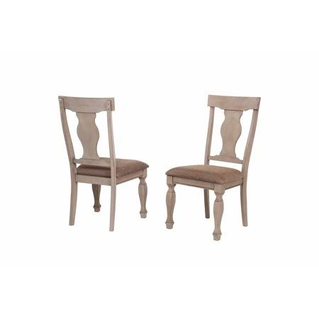 Set of Two Wood Polyester Dining Side Chairs U667