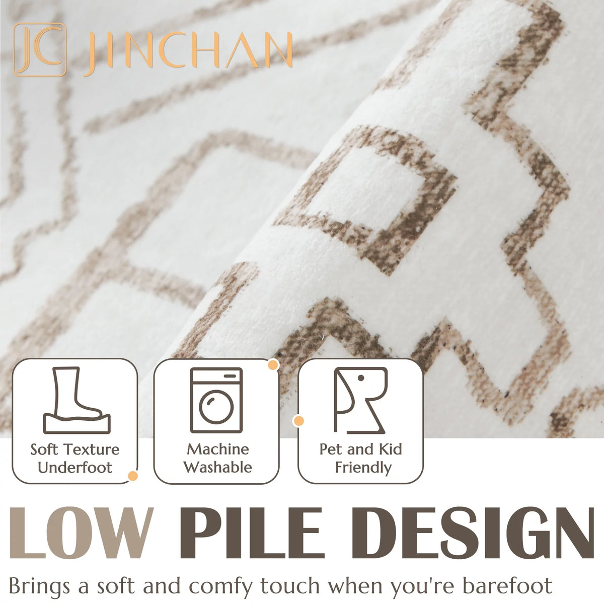 Taupe 2X5 Area Rug I831423