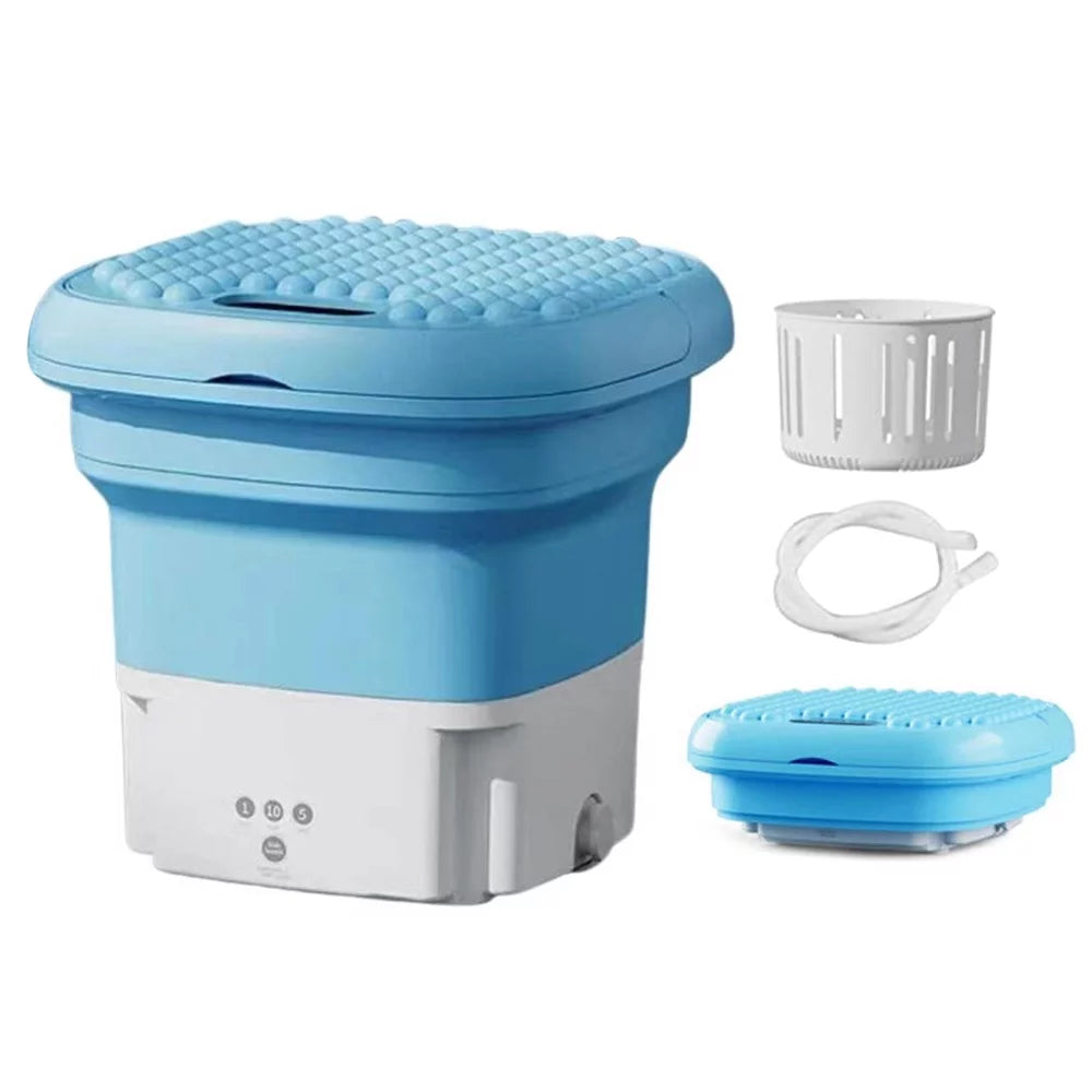 Portable Automatic Ultrasonic Mini Washing Machine D6598