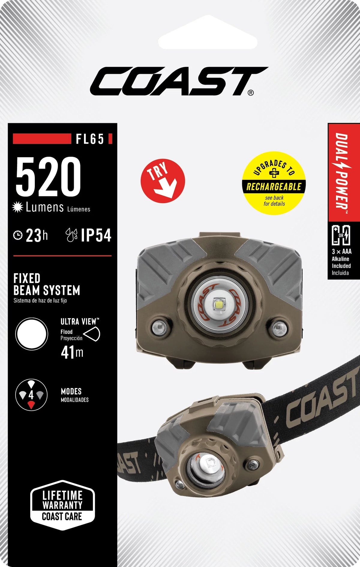 415 Lumen LED Headlamp 3.3 oz E713