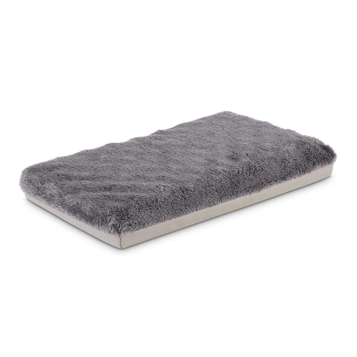 Dark Grey Foam Dog Crate Mat and Pet Bed X4889