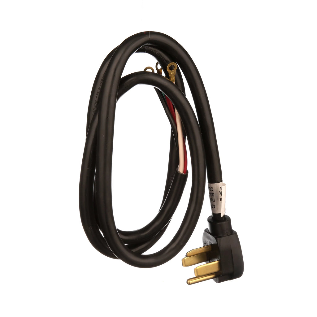 6FT 10AWG 4 Prong Black Dryer Cord Z450104
