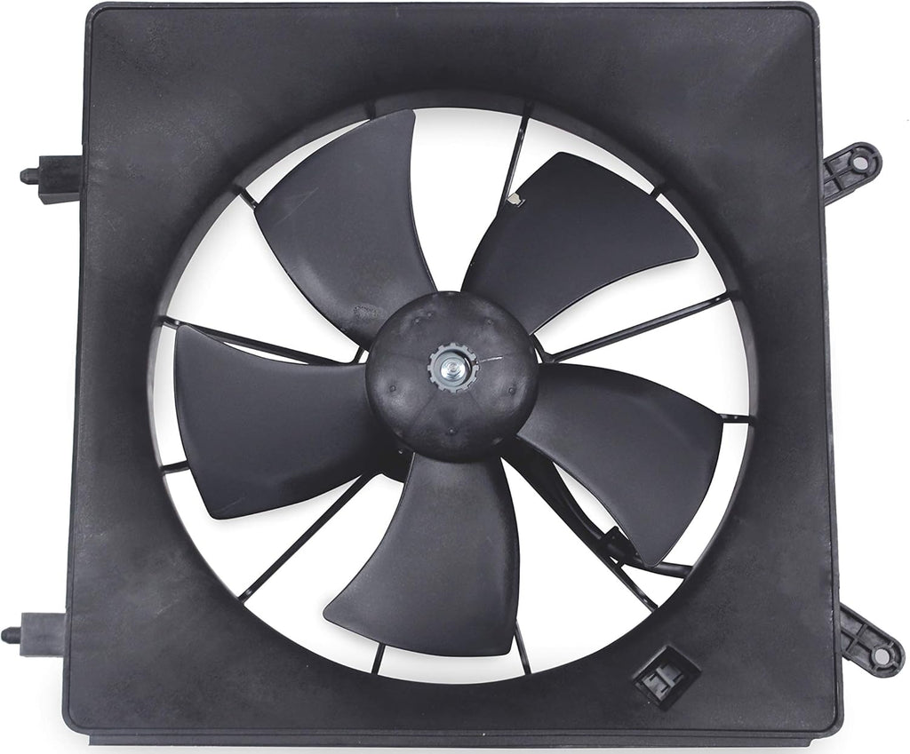 Left Driver Side Radiator Cooling Fan Assembly Pack of 2 P421