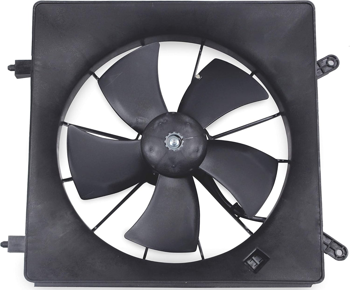 Left Driver Side Radiator Cooling Fan Assembly Pack of 2 P421