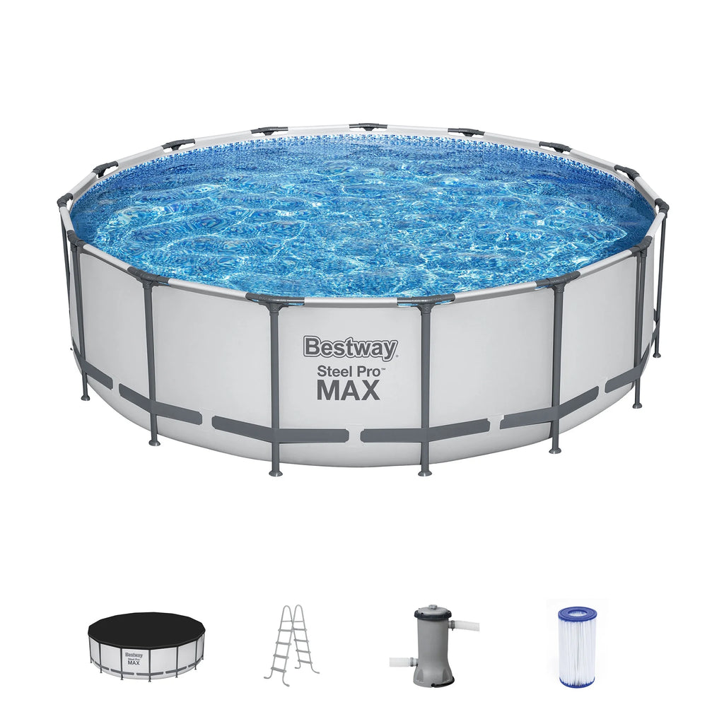 15' x 42 Round Above Ground Swimming Pool Set O525