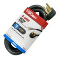 6FT 10AWG 4 Prong Black Dryer Cord Z450104