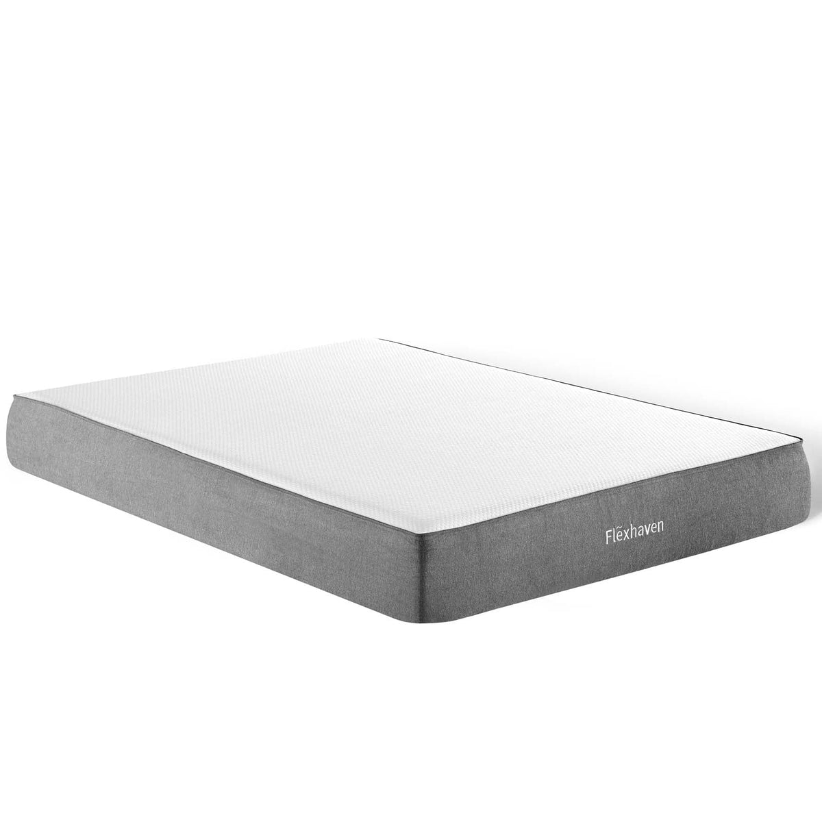 Memory Foam Queen Mattress in White I505