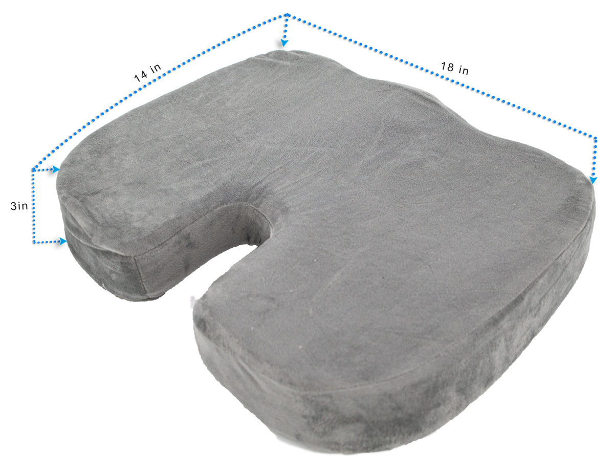 Memory Foam Cooling Gel Seat Cushion W86370