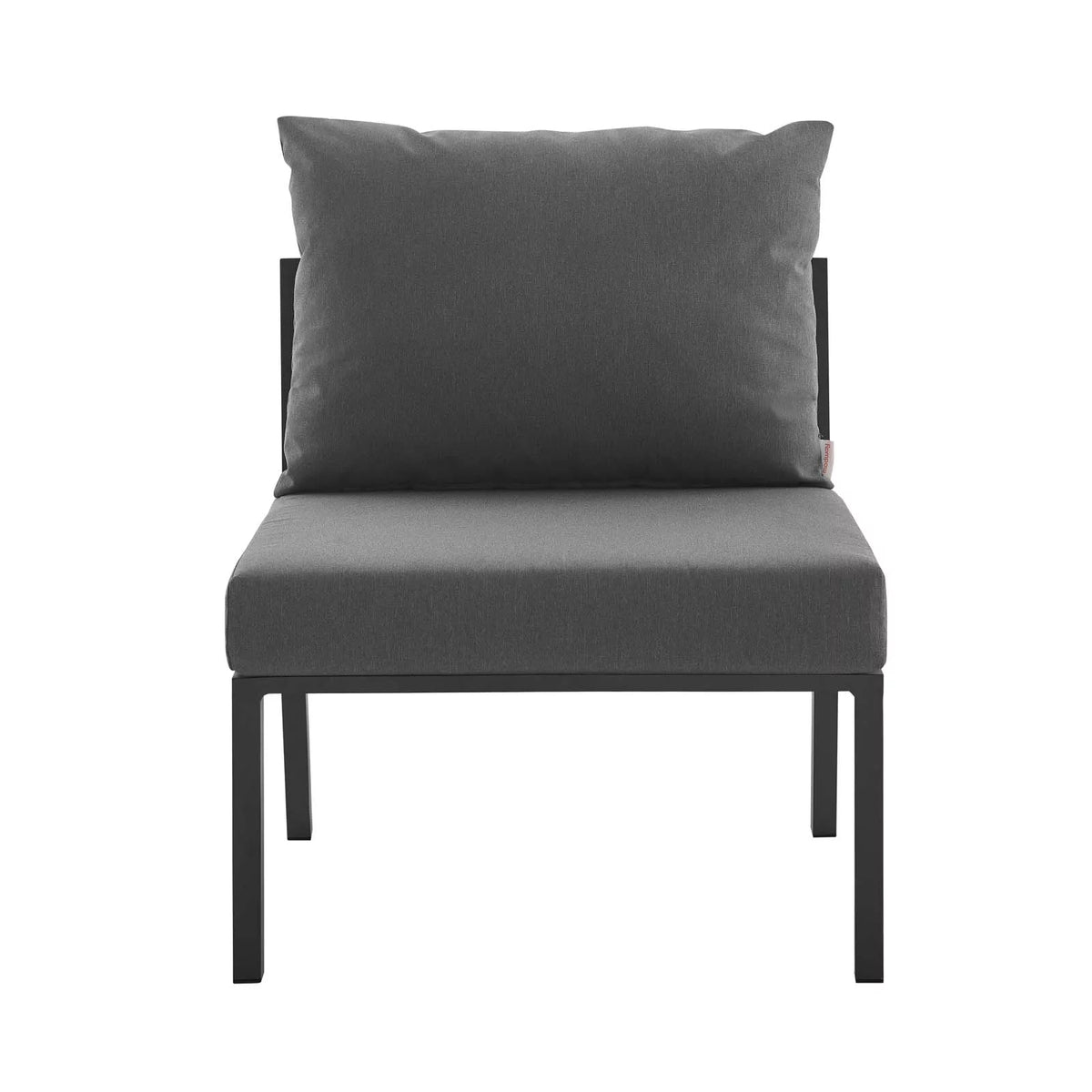 5 Piece Gray Aluminum Outdoor Sectional F862