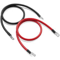 4 Foot 2/0 AWG Battery Cable Set with 5/16x22 Ring N491