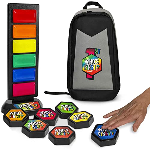 Wireless Game 6 Buzzer System with Light Tower & USB Port T19203