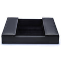 Navy Blue Leatherette Conference Room Organizer B632521
