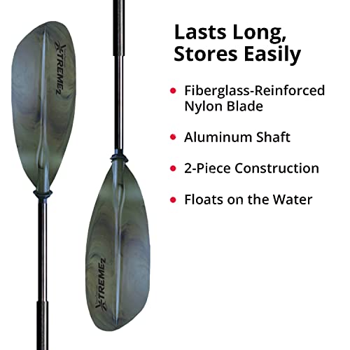 96 in Kayak Paddle Military Green R8152