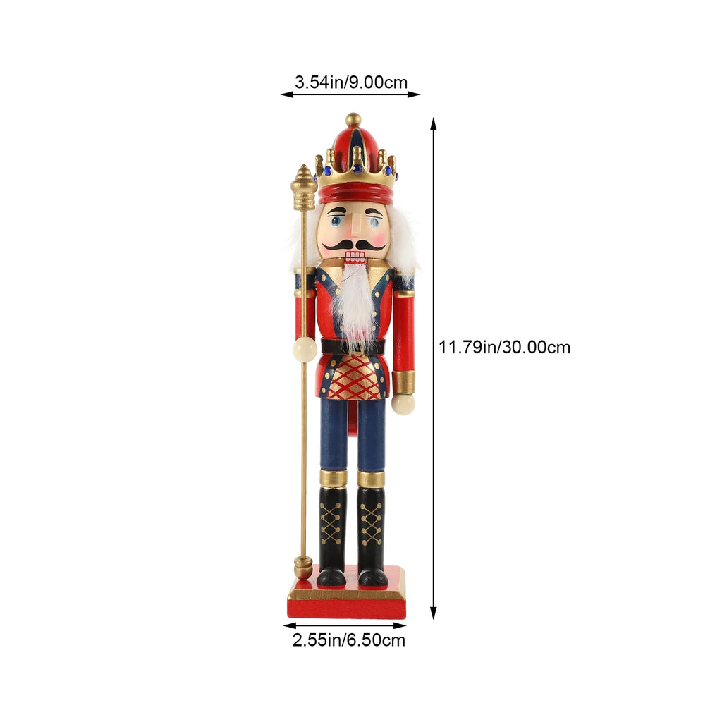 Wooden Nutcracker Doll Christmas Decor R226