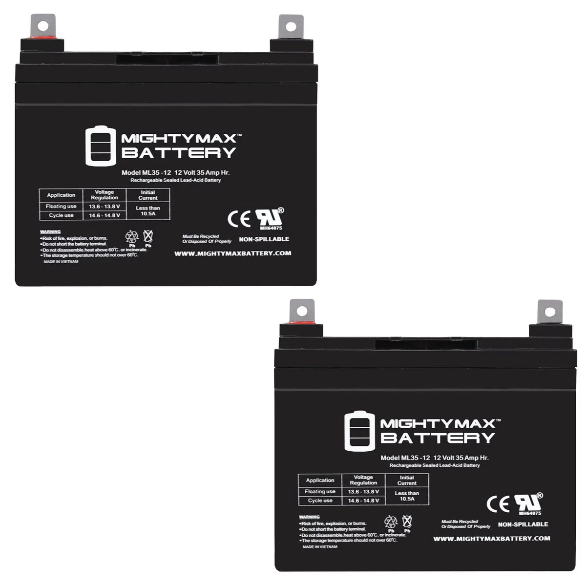 12V 35Ah Replacement Battery Z970