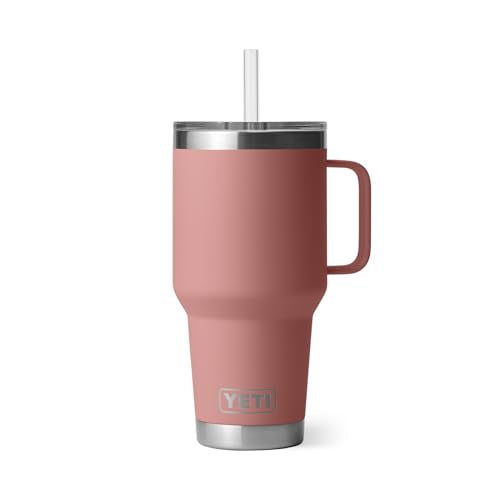 Vacuum Insulated Stainless Steel Tumbler with Handle and Straw Lid V8308