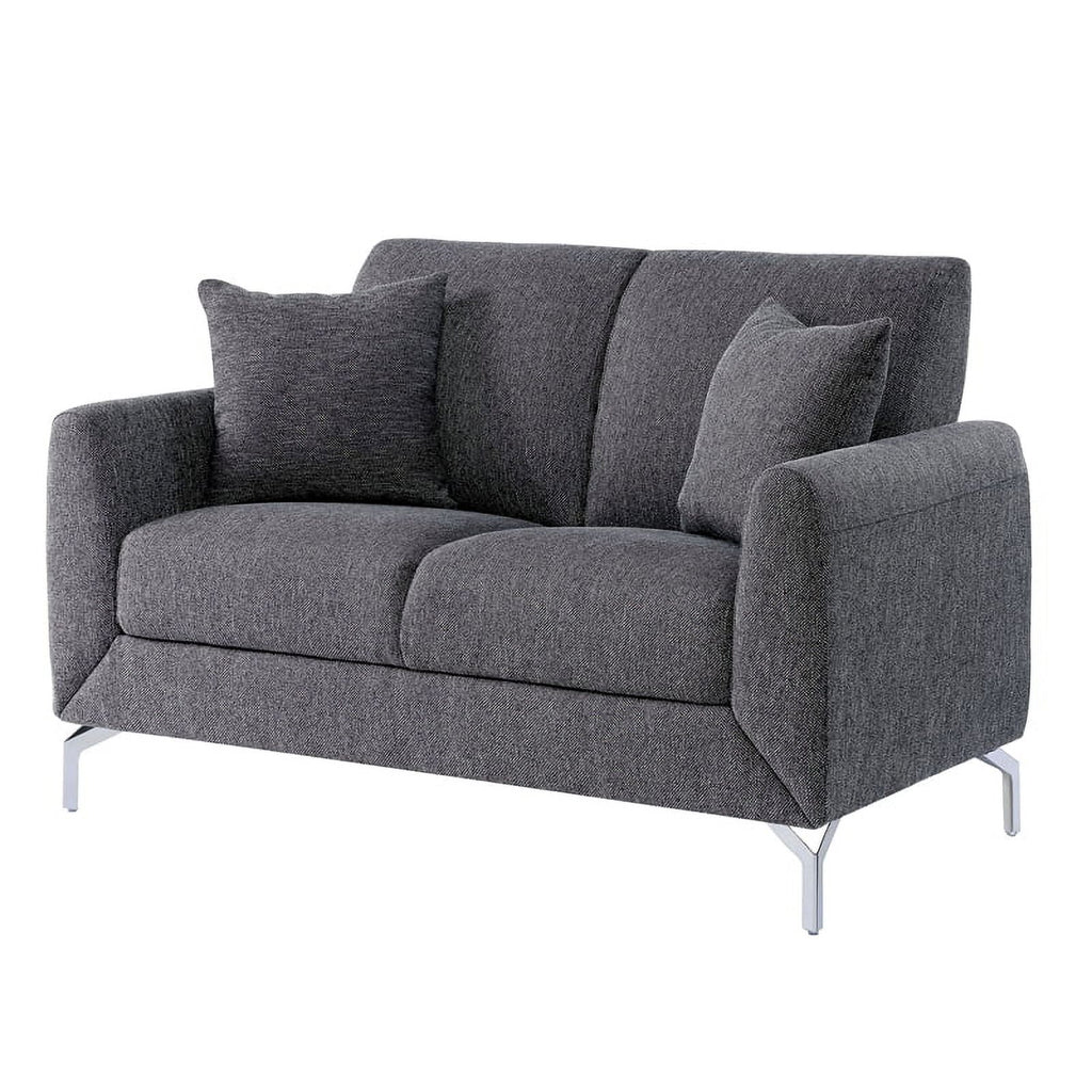 Gray Fabric 3-Piece Sofa Set K731