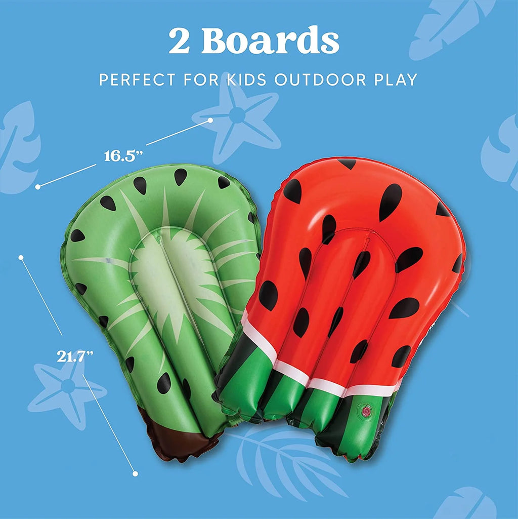 20ft 2 Person Water Slide with 2 Boogie Boards G87508