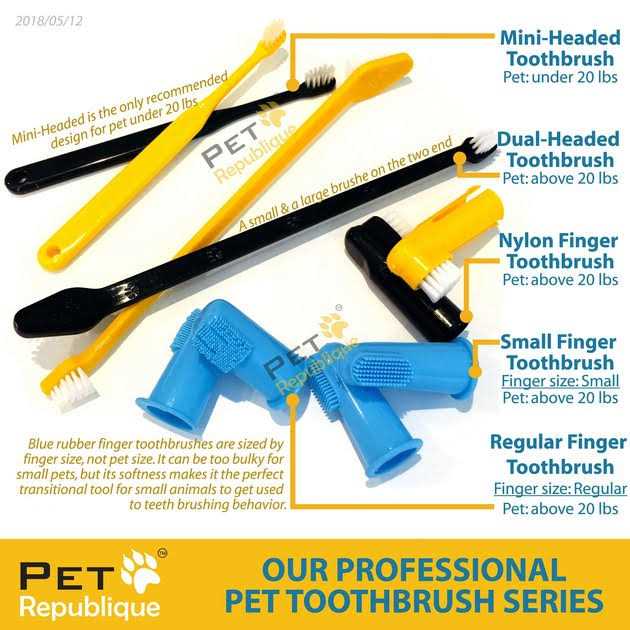 Dog & Cat Small Finger Toothbrush N116975