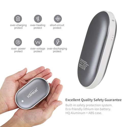 Rechargeable 2 Pack Electric Hand Warmers Power Bank I1841