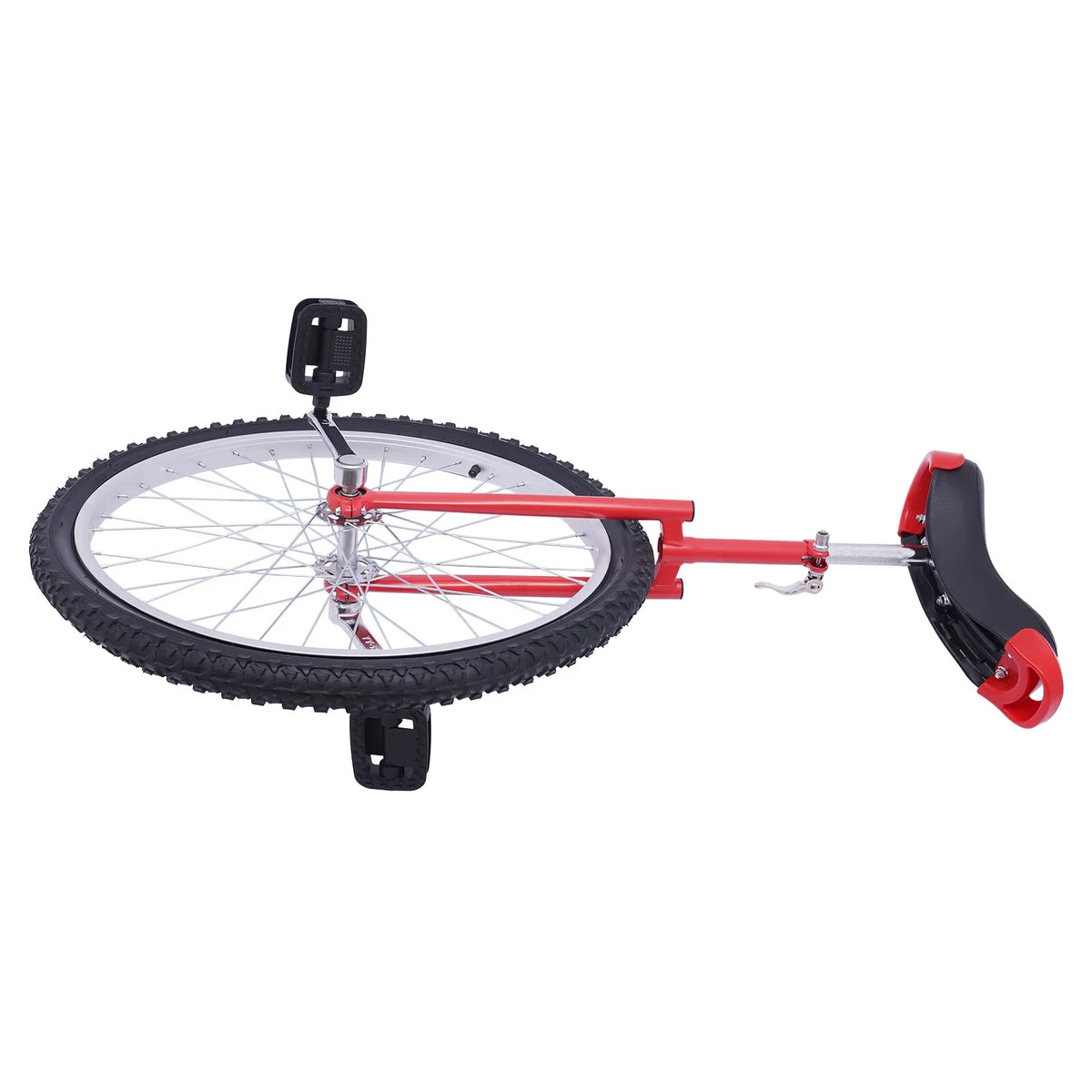 16 Inch Wheel Unicycle Height Adjustable Red O987582