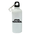 White Aluminum Sports 20 oz Water Bottle K263