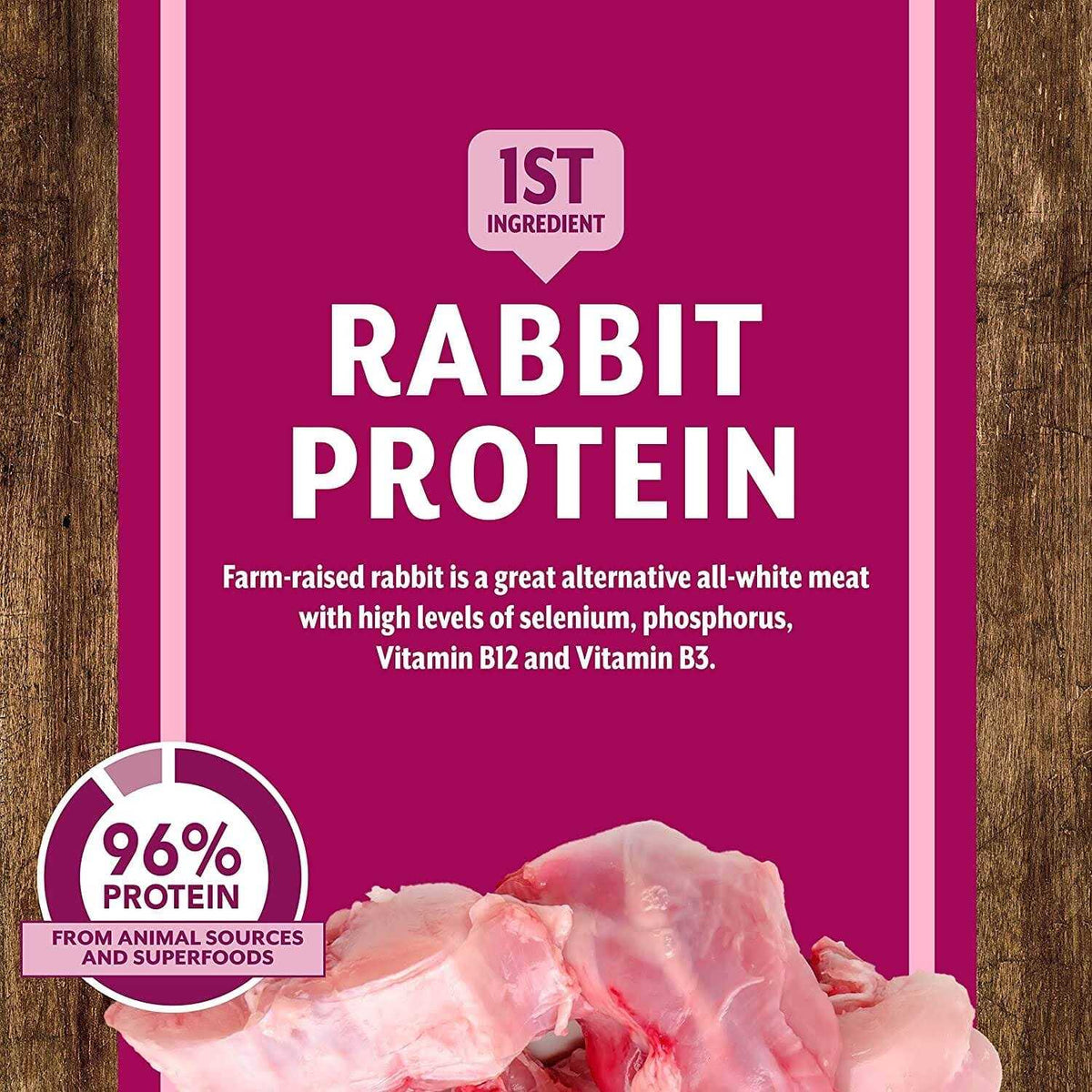 Grain Free Rabbit Meal Pumpkin Dry Dog Food N542422