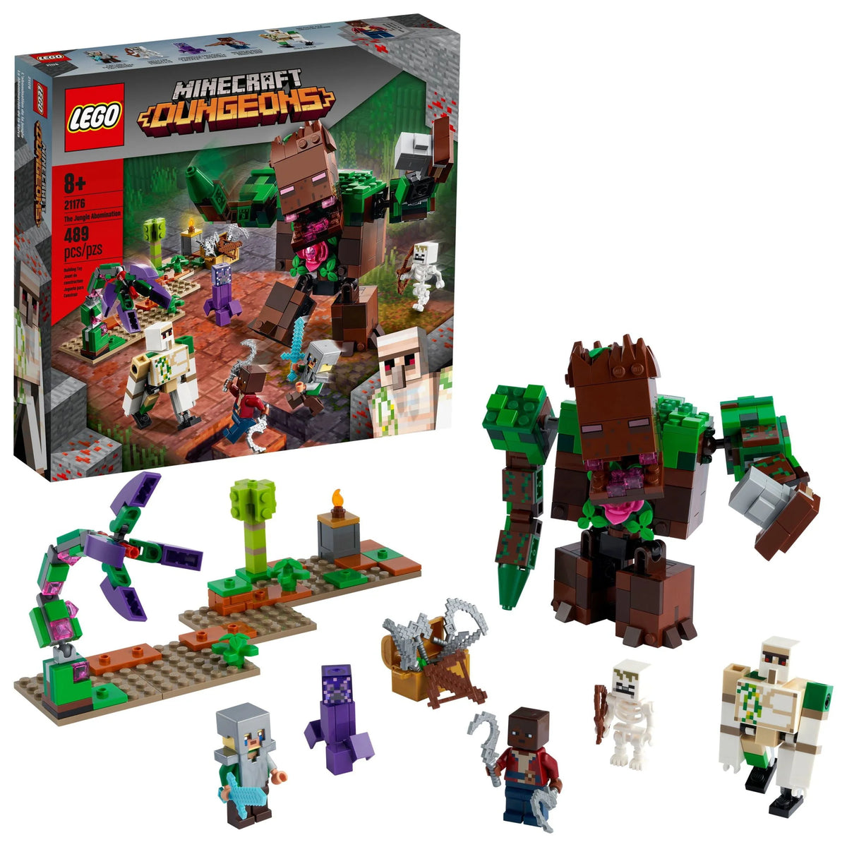 Minecraft Building Toy Playset 487 Pieces N658