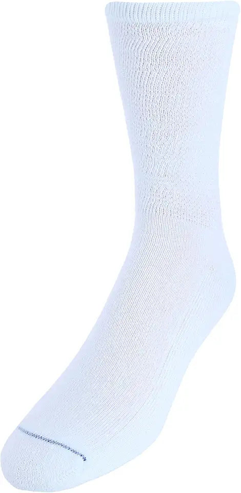 Men's Diabetic & Circulatory Crew Work Socks 4 Pair Pack V758