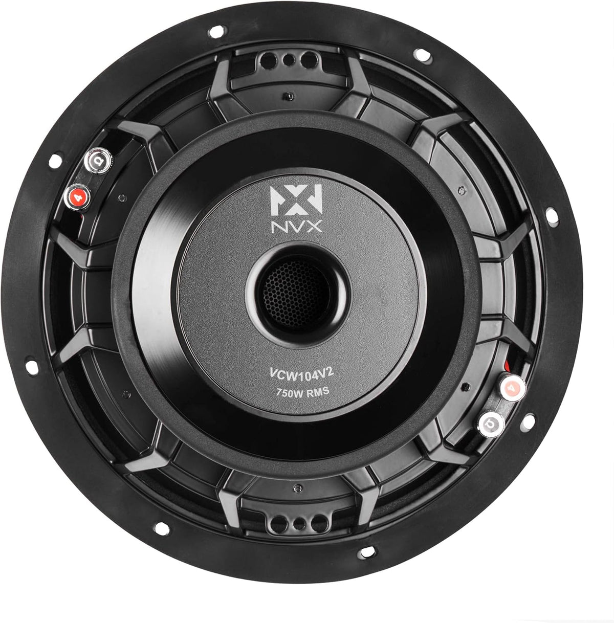 10-inch 750 watt RMS 1500 watt Peak Dual 4-Ohm Car Subwoofer E9583