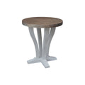 Solid Wood Round End Table C858109