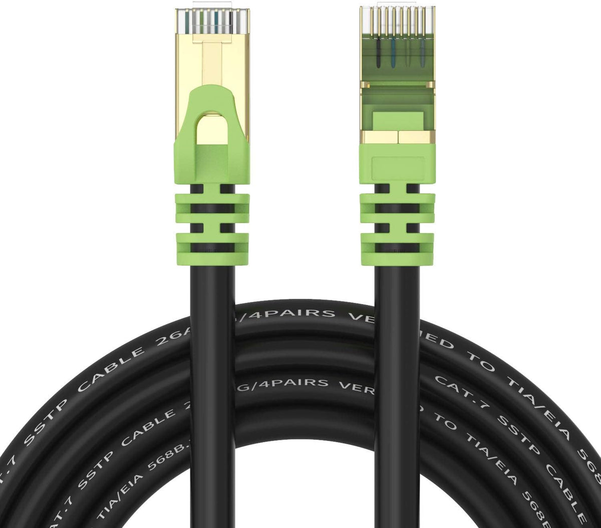 Cat7 Ethernet Cable 300ft 26AWG SFTP Waterproof Direct Burial H1943