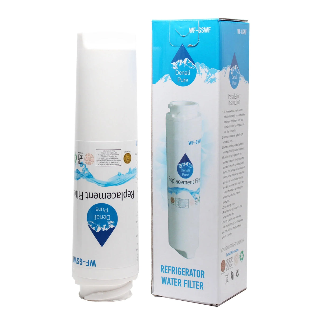 4-Pack Refrigerator Water Filter J8132
