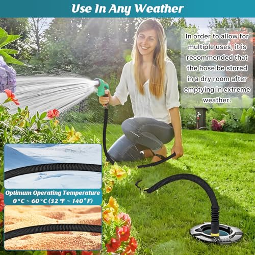 75ft Non-Expanding Garden Hose with 3/4" Fittings U43754