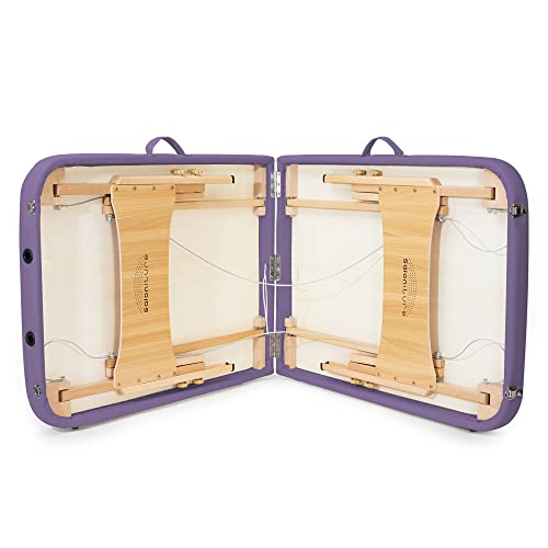 Black Portable Folding Massage Table V782427
