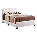 White Full Bed T9219