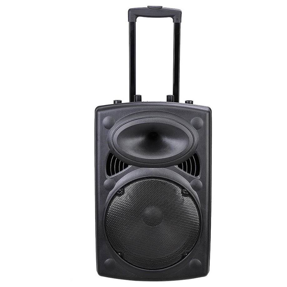 Portable Active PA Speaker with Bluetooth and Wireless Microphone F388