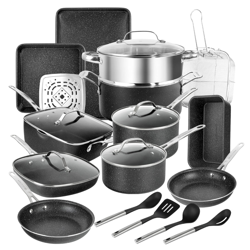 22 Pcs Nonstick Cookware and Bakeware Set O1550