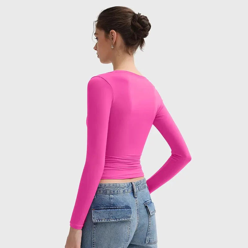 Women's Slim Fit T Shirts K687