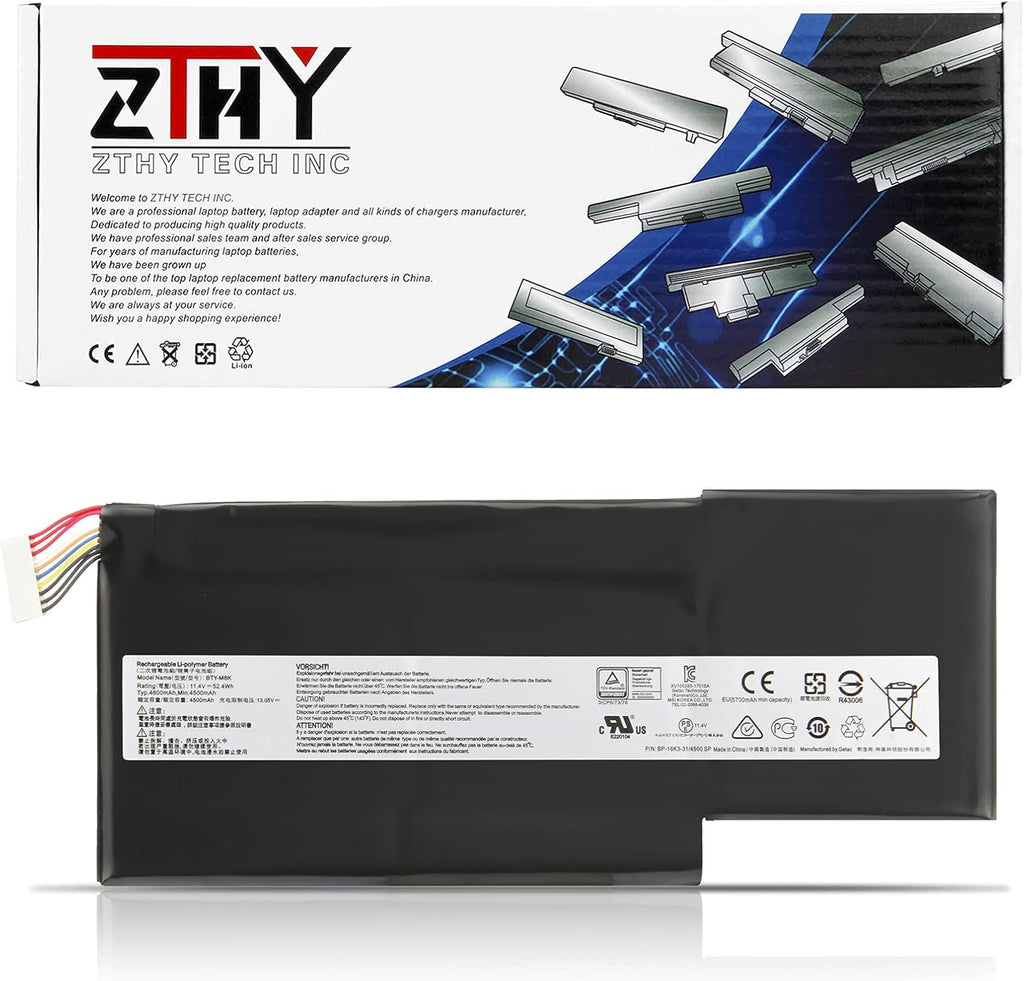 Laptop Battery 11.4V 52.4Wh 4500mAh 3Cell Pack of 2 S670