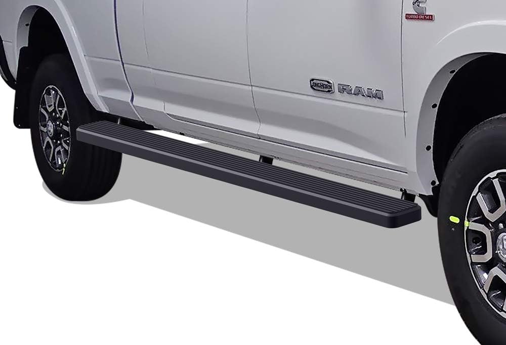 Black Running Boards for Ram 1500 Crew Cab D38686