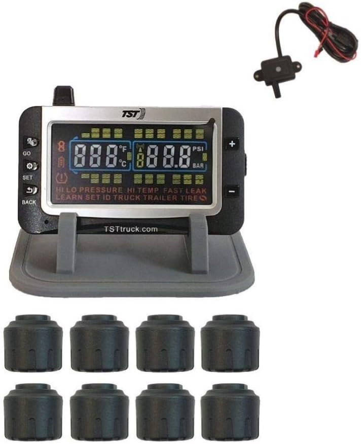 Tire Pressure Monitor with 12 Cap Sensors and Color Display H6063